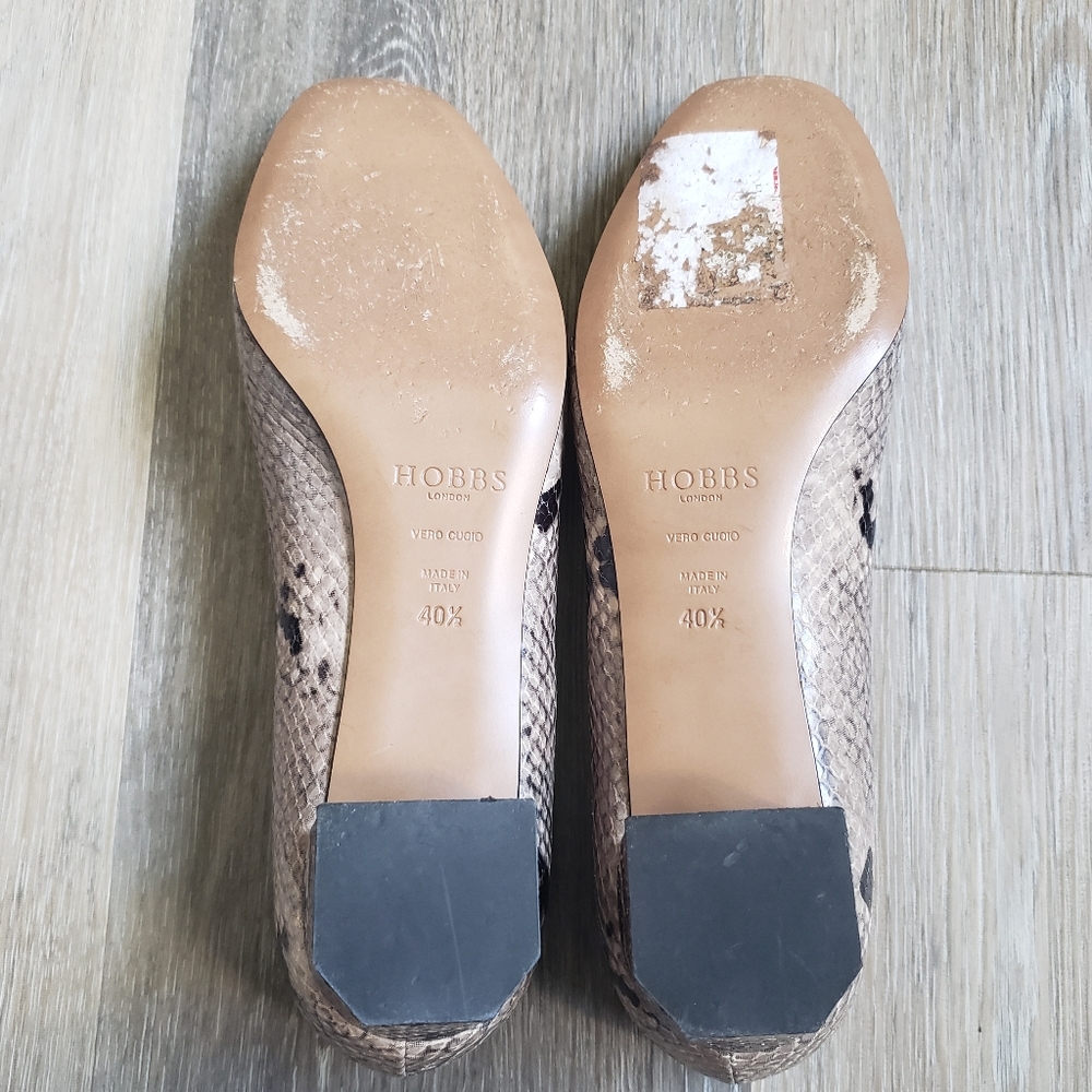 HOBBS LONDON SNAKE PRINT SHOES - Picture 12 of 15